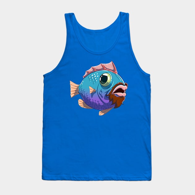 Beard Fish Tank Top by CrocoWulfo